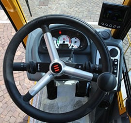 sideloader steering wheel