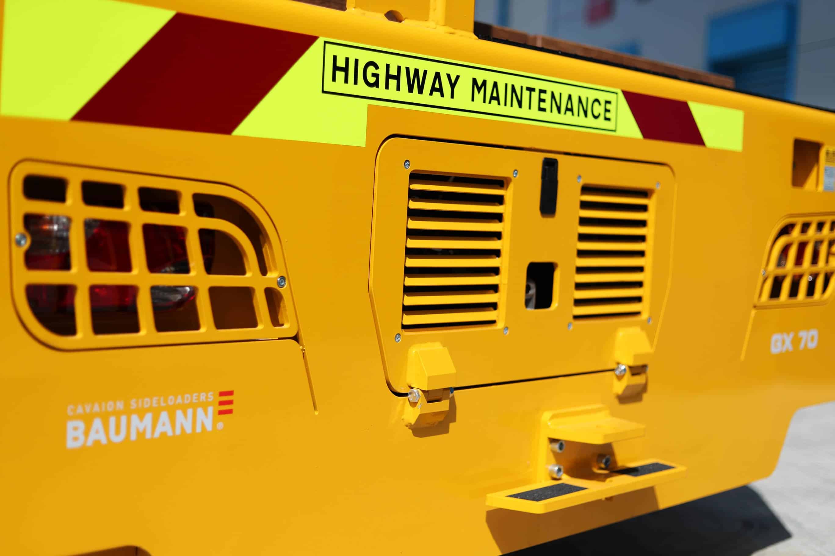 Highway Maintenance sideloader